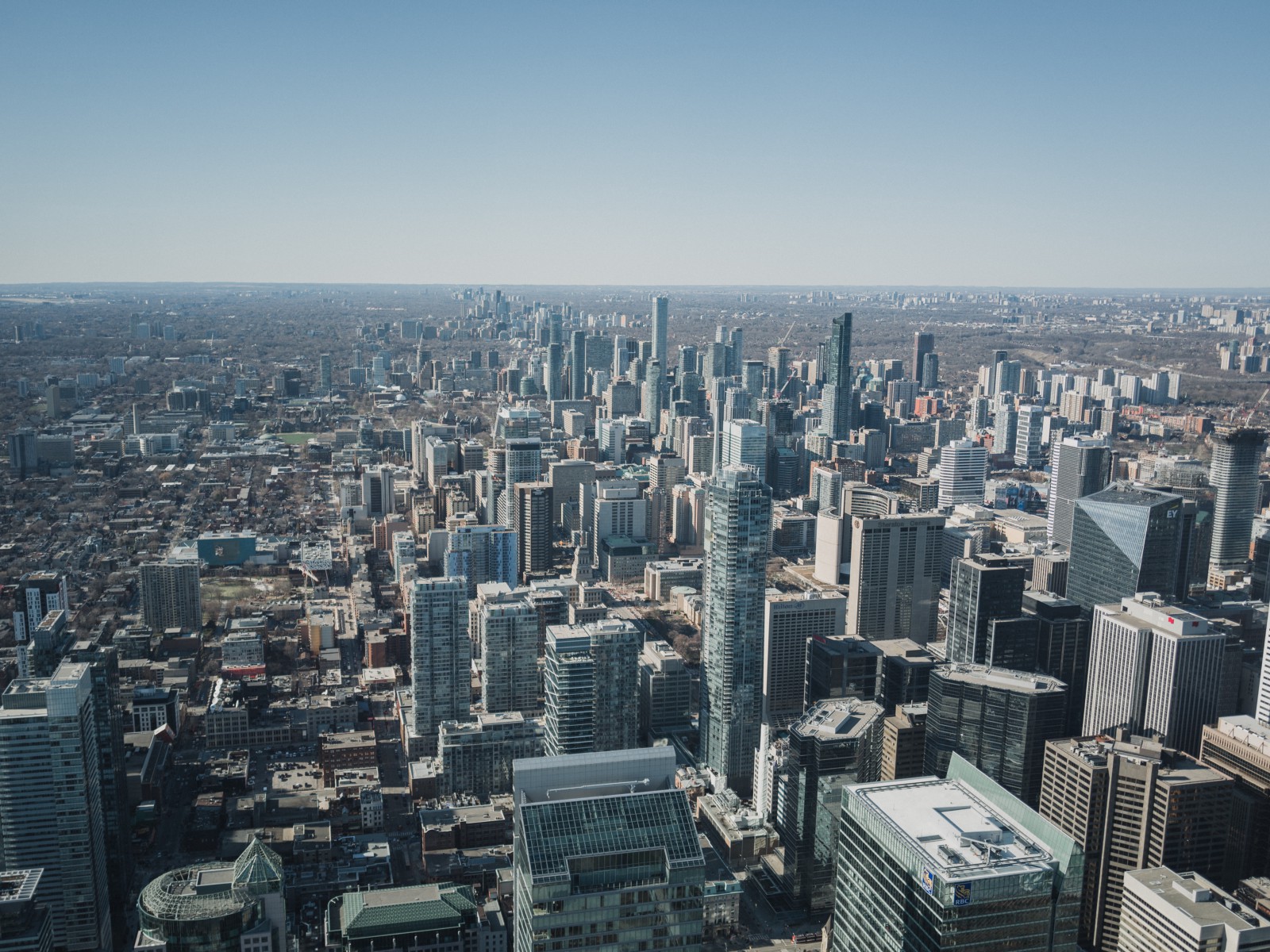 Toronto Skyline by Rab Fyfe