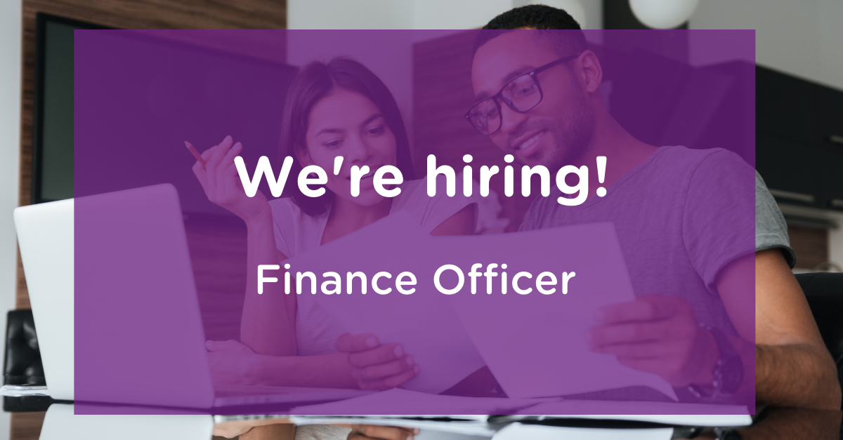 We're hiring! Finance Officer