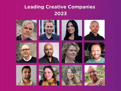 Leading Creative Companies headshots.