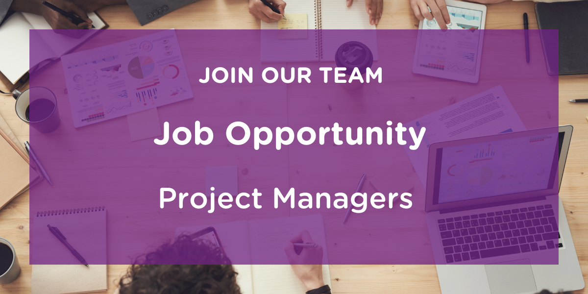 Job opportunity: Project Manager