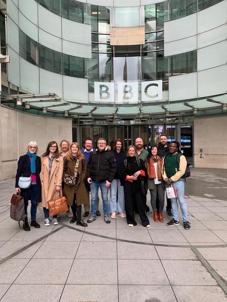 SuperSizer delegates at the BBC